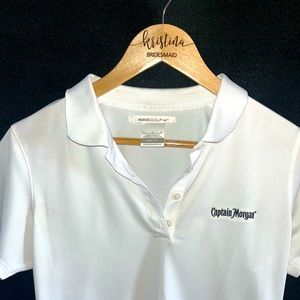 Women’s Nike Golf Shirt- Captain Morgan Logo